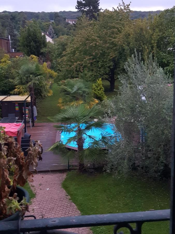 2 Chambres D 'Hotes Chez Un Particulier Avec Piscine Saint-Leu-la-Foret Екстериор снимка